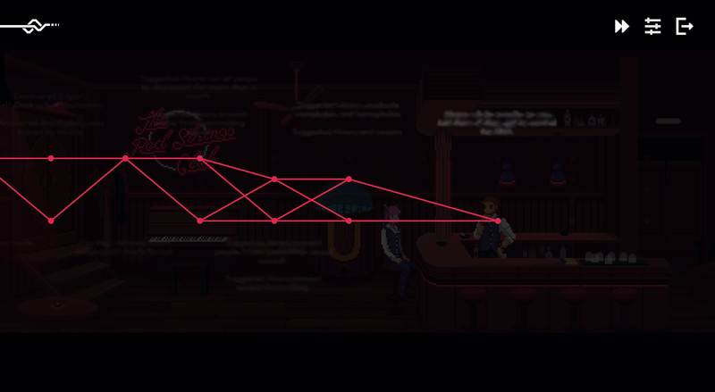 Choices have been blurred out to avoid spoilers.